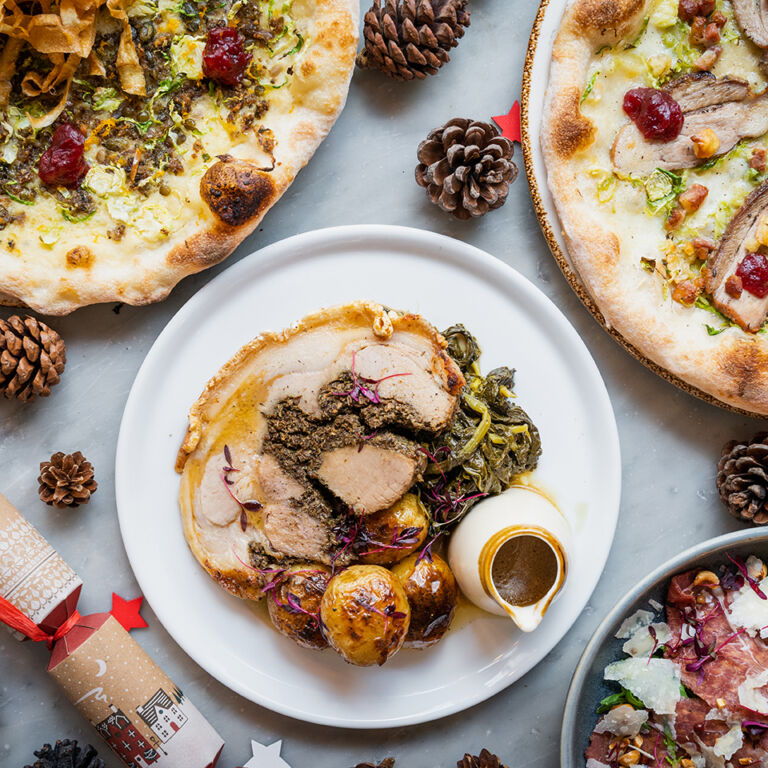 christmas pizza bristol