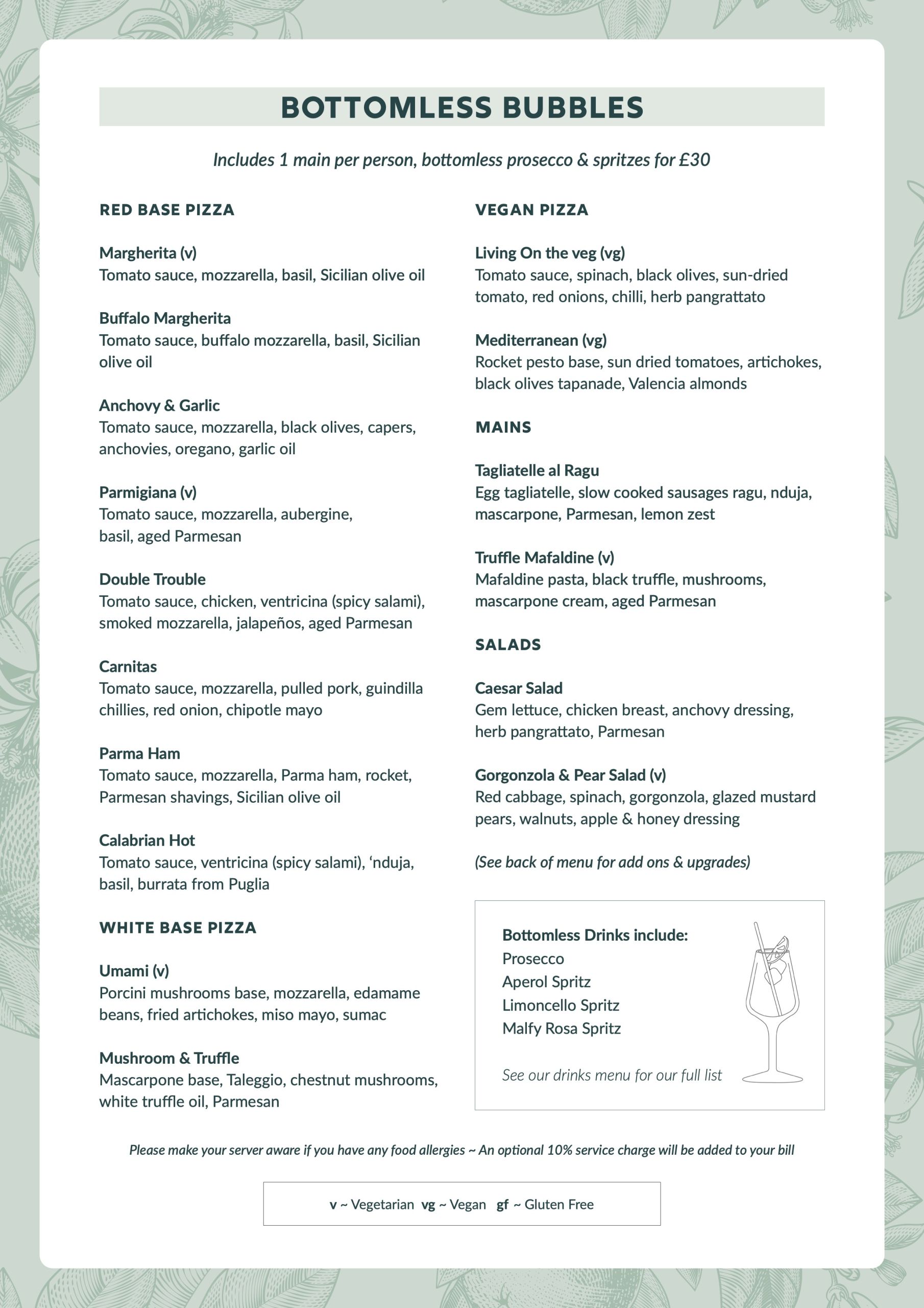 Bottomless Brunch Bristol Bottomless Bubbles